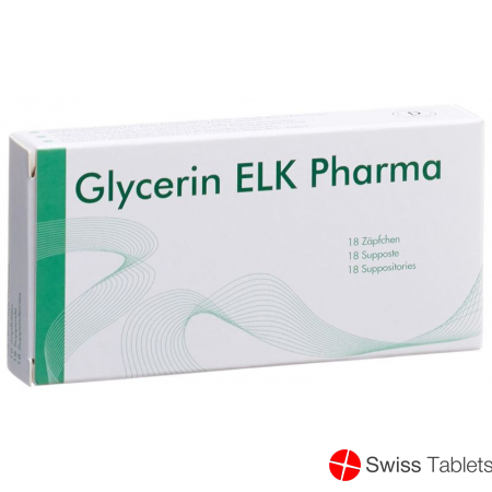 Glycerol ELK pharmaceutical Supp 18 pcs