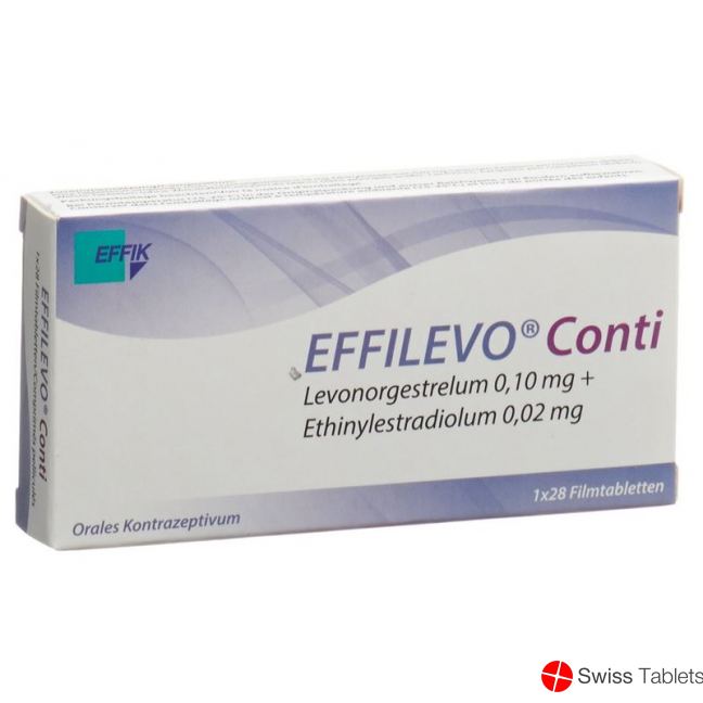 Effilevo Conti Filmtabl 28 pcs