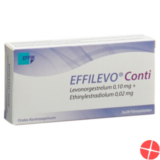 Effilevo Conti Filmtabl 3 x 28 pcs