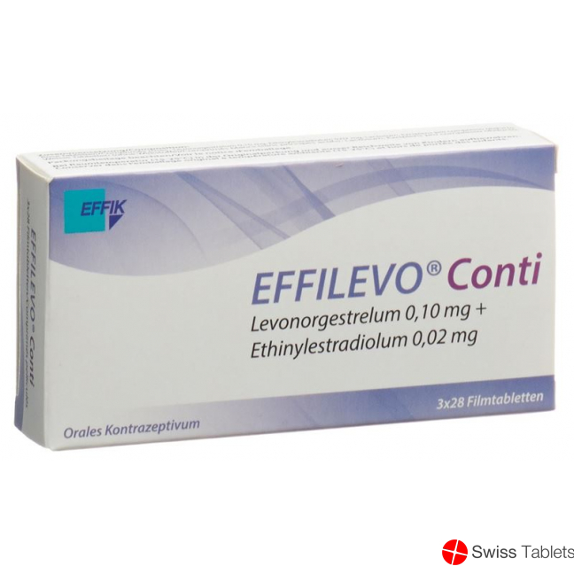 Effilevo Conti Filmtabl 3 x 28 pcs