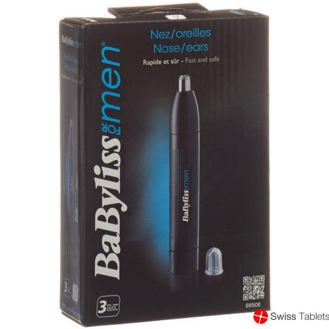 Babyliss nose and ear hair trimmer E650E