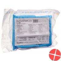 Frey bubbles catheter set sterile with Glycoblockspritze