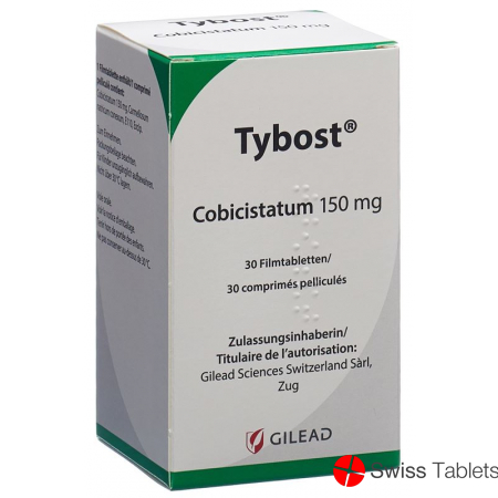 Tybost Filmtabl 150 mg Ds 30 pcs