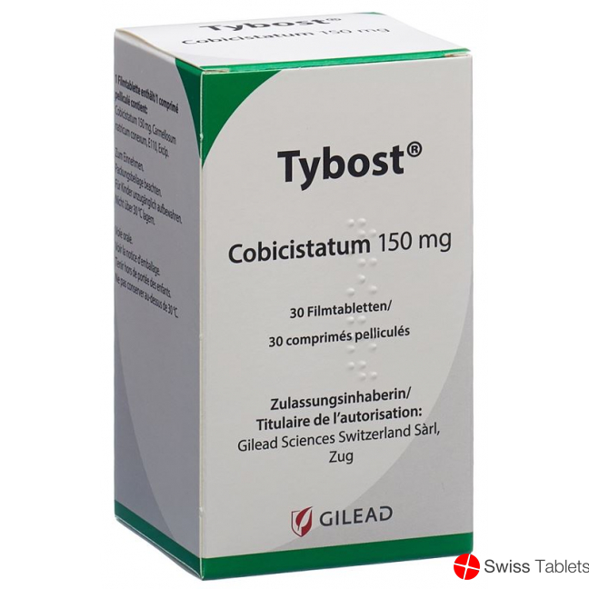 Tybost Filmtabl 150 mg Ds 30 pcs