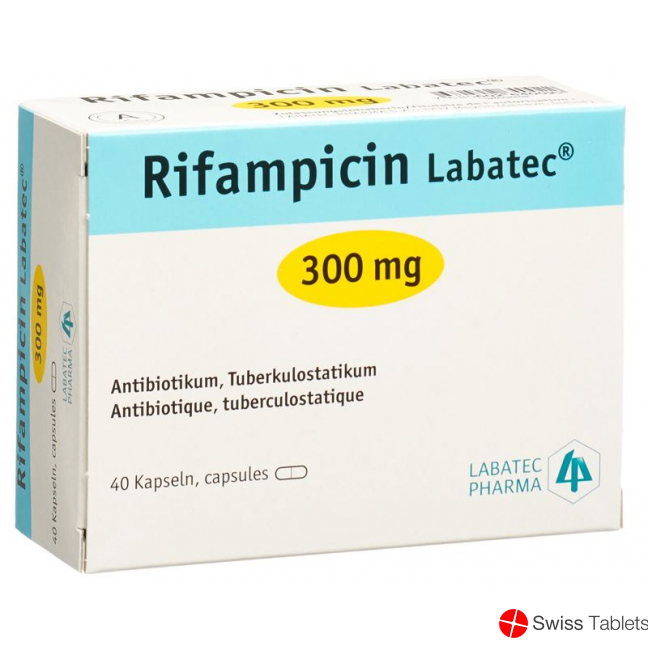 Rifampicin Labatec Kaps 300 mg 40 pcs