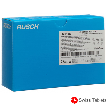 Rüsch Silflate Vorgef Spri 10% Waess Glycer 10 Stück buy online