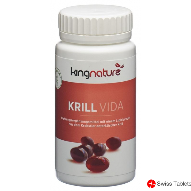 Kingnature Krill Vida 120 capsules