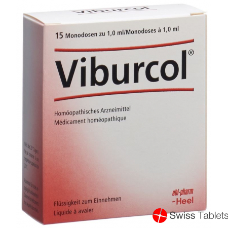 Viburcol liquid oral Monodos 15 1 ml