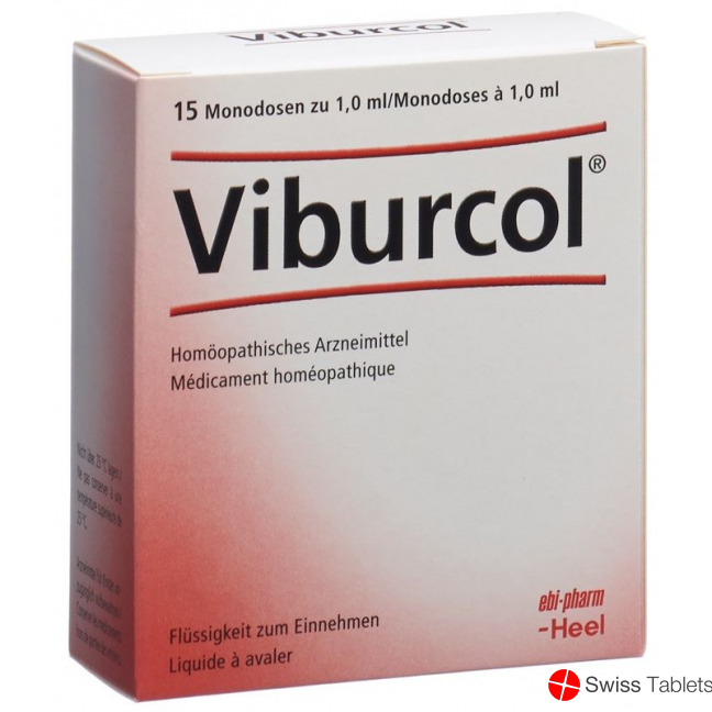 Viburcol liquid oral Monodos 15 1 ml