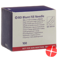BD Blunt Fill Sicherheitsaufziehkanüle 100 Stück