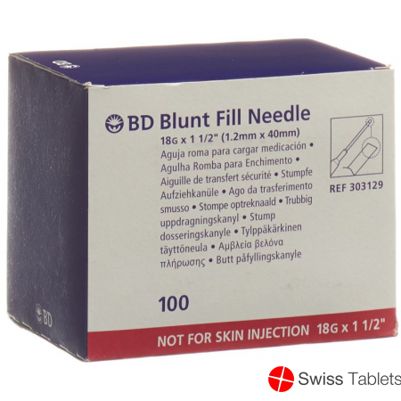 BD Blunt Fill Sicherheitsaufziehkanüle 100 Stück buy online