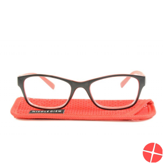 Nicole Diem Lesebrille Nicole Red-Blk 2.5