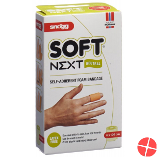 Snögg soft patch Next 6cmx1m neutral