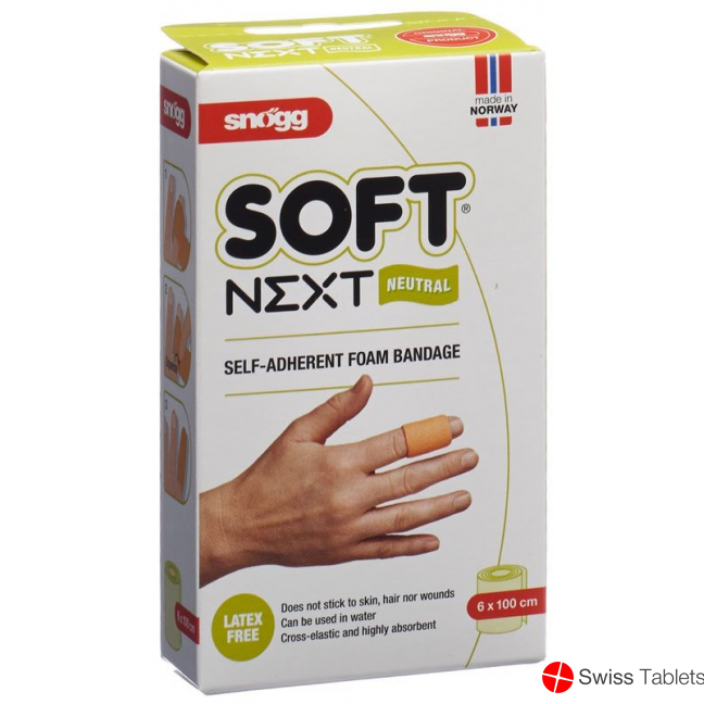 Snögg soft patch Next 6cmx1m neutral