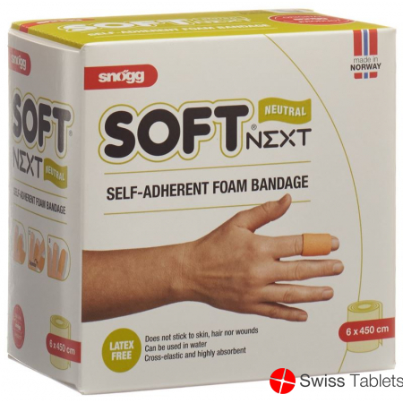 Snögg soft patch Next 6cmx4.5m neutral