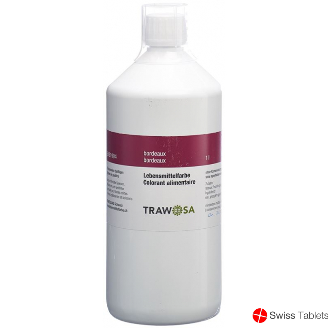 Trawosa food dye bordeaux 1000 ml