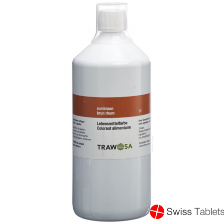 1000 Trawosa food dye rumbraun ml