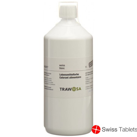 Trawosa food color white 1000 ml