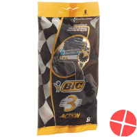 Bic 3 Action 3-blade razor for men 8 pcs