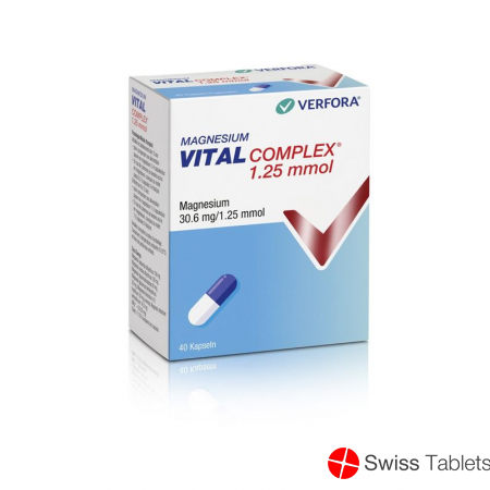 Magnesium Vital Complex Kaps 25.1 mmol 40 pcs