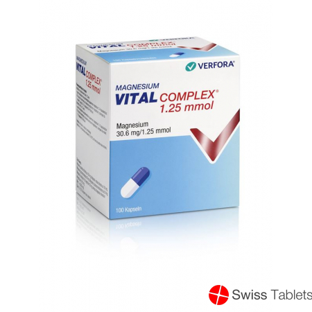 Magnesium Vital Complex Kaps 25.1 mmol 100 pcs