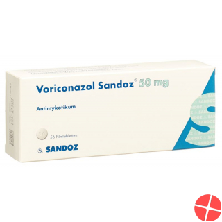 Voriconazole Sandoz Filmtabl 50 mg 56 pcs