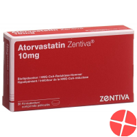 Atorvastatin 10 mg Zentiva Filmtabl 30 pcs