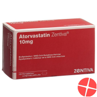 Atorvastatin 10 mg Zentiva Filmtabl 100 pcs