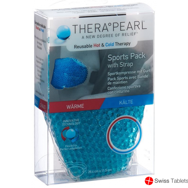 THERA PEARL heat or cold therapy Sportkompresse with belt