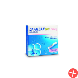 Dafalgan Odis Gran 250 mg Btl 16 pcs