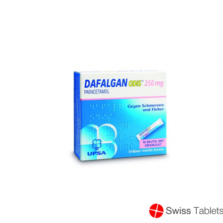 Dafalgan Odis Gran 250 mg Btl 16 pcs