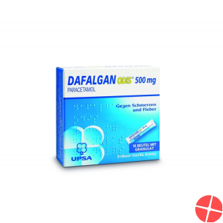 Dafalgan Odis Gran 500 mg Btl 16 pcs