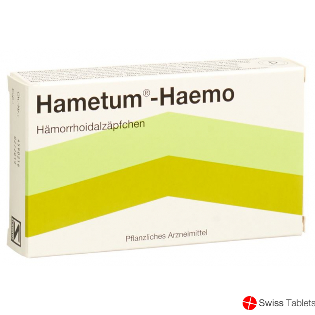 Hametum-haemo Supp 10 pcs