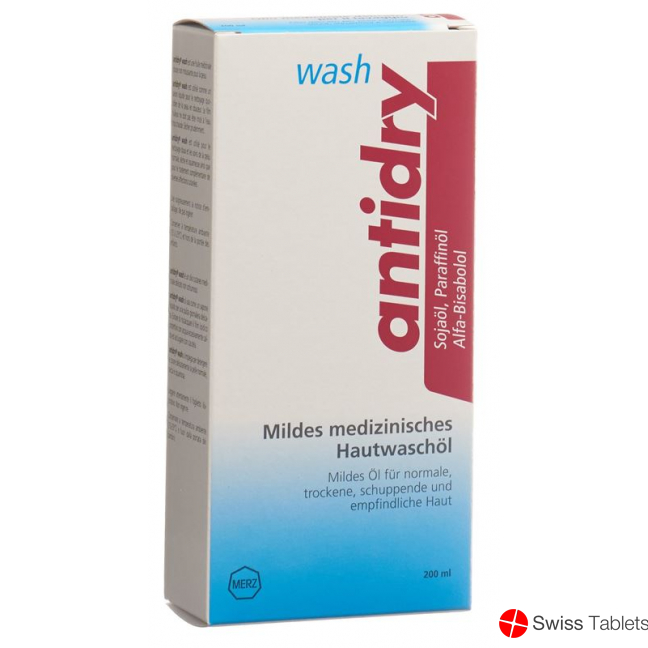 Antidry wash oily solution 200 ml