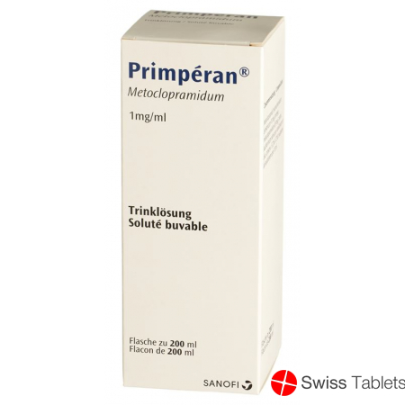 Primperan Lös 1 mg / ml Fl 200 ml