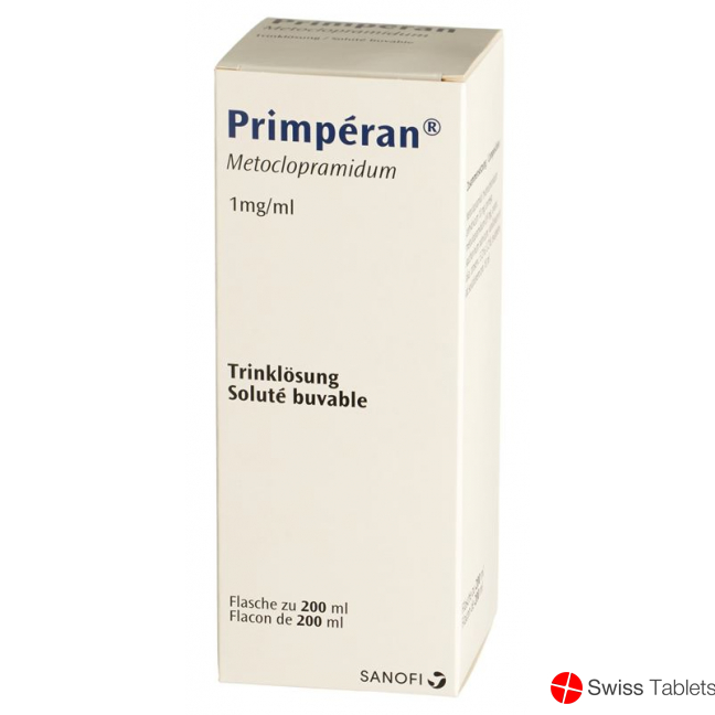 Primperan Lös 1 mg / ml Fl 200 ml
