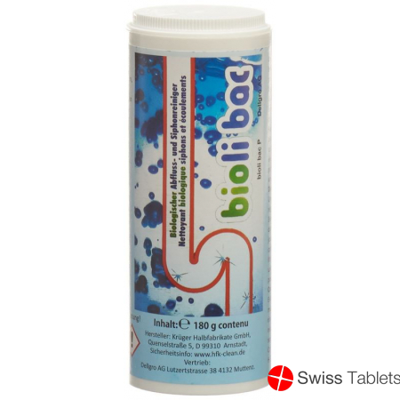 Biolibac P Biologischer Ablaufreinig Granulat Dose 180g buy online