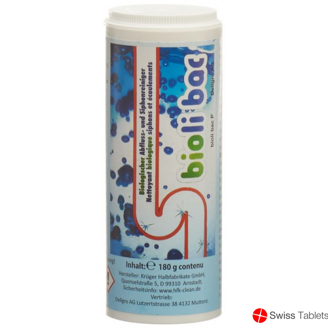 Biolibac P Biologischer Ablaufreinig Granulat Dose 180g buy online