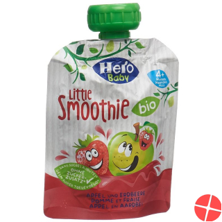 Hero Baby Organic Smoothie apple strawberry Btl 90 g