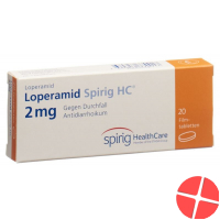 Loperamide 2 mg Spirig HC Filmtabl 20 pcs