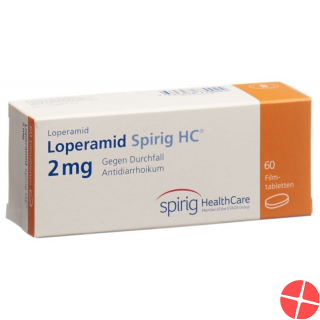 Loperamide 2 mg Spirig HC Filmtabl 60 pcs