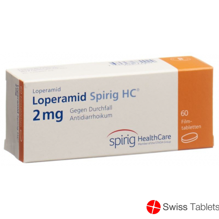 Loperamide 2 mg Spirig HC Filmtabl 60 pcs