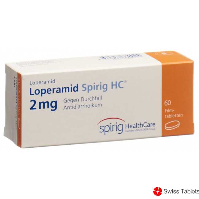 Loperamide 2 mg Spirig HC Filmtabl 60 pcs