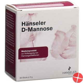 Hanseler D-Mannose 30 sticks 2 g