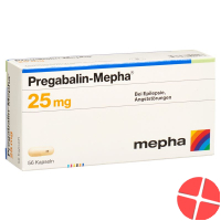 Pregabalin Mepha Kaps 25 mg 56 pcs