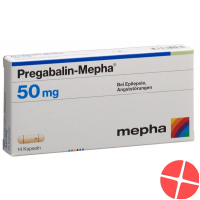 Pregabalin Mepha Kaps 50 mg 14 pcs