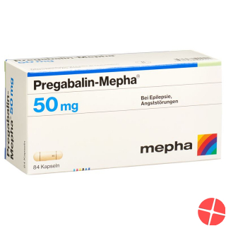 Pregabalin Mepha Kaps 50 mg 84 pcs