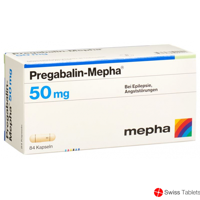 Pregabalin Mepha Kaps 50 mg 84 pcs