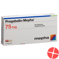 Pregabalin Mepha Kaps 75 mg 14 pcs