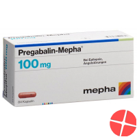 Pregabalin Mepha Kaps 100 mg 84 pcs